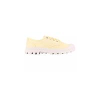 Palladium Pampa Oxford Original - Unisex Canvas Trainers - EVA Insole Authentic Look Vegan Friendly, Pina Cotta, 7 UK
