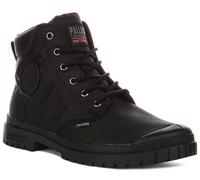 Palladium Pampa SP20 Cuff Nylon Lace Up Mens Boots In Black UK 7 - 12