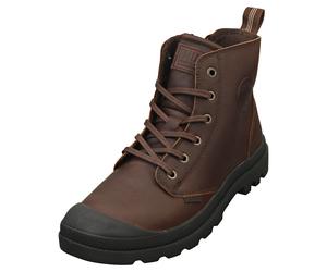 Palladium Pampa Zip Mens Casual Boots in Bison - 10 UK