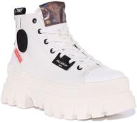 Palladium , Revolt Boot Tx White Women Platform ,White female, Sizes: 5 UK