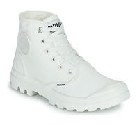 Palladium Shoes (High-top Trainers) MONO CHROME in White 9