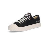Palla Ace Canvas Organic Trainers Black/White Cap Grey 10 UK