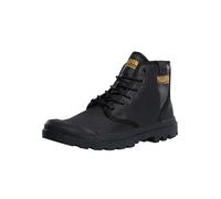 Men's Palladium Mens Pampa Hi Coated High Rise Lace Up Boots - Black - Size: 12