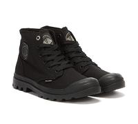 Palladium Unisex Pampa Hi Mono Chrome Black Boots Canvas (archived) - Size UK 6.5