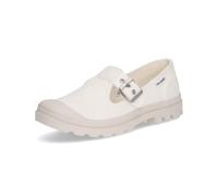 Palladium Unisex Pampa M Washed Mary Jane Flat, Soft White, 9 UK