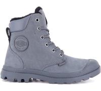 Palladium Unisex Pampa Sport Cuff WPS Boot, Dark Shadow, 8.5 Women/7 Men