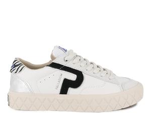Palladium Unisex's Ace Lo Mix LTH Sneaker, Star White Zebra, 6 UK