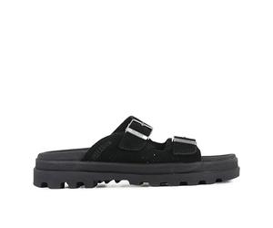 Palladium Unisex's Dunelite Sandal, Black, 4 UK