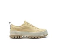 Palladium Unisex's Pallashock Lo Org 2 Sneaker, Yellow Cream, 12 UK