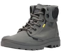 Palladium Unisex's Pampa Baggy Supply Sneaker, Gun Metal, 3.5 UK