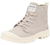 Palladium Unisex's Pampa Hi Zip Organic Sneaker, Grey Berry, 9.5 UK