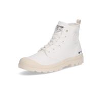 Palladium Unisex's Pampa Hi Zip Organic Sneaker, Star White, 3.5 UK