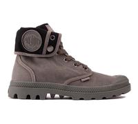 Palladium Womens Baggy Trainers - Grey Canvas - Size UK 4