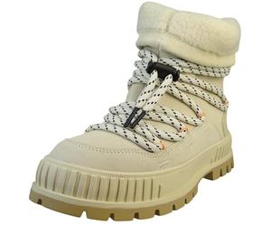 Palladium Women's Pallashock Hiver Ankle Boot, Almond Milk, 7 UK