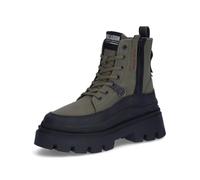 Palladium Women's Pallasquad Zip TX Ankle Boots, Green, 8.5 UK