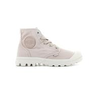 Palladium Women's Pampa Hi Boot, Vegan Canvas Lace Up Boot, Rose Smoke, 7.5 UK
