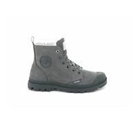Palladium Women's Pampa Hi Zip Wl Sneaker, Grey, 3 UK