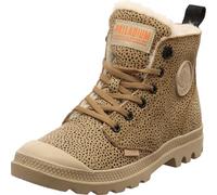 Palladium Women's Pampa Hi Zip Wool Fashion Boot, Brown, 3.5 UK