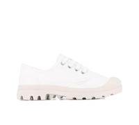 Palladium Women's Pampa Oxford Sneakers Low Shoes 92351-100-M, Soft white, 8 UK