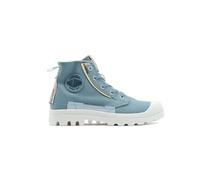 Palladium Women's Pampa Underlayer Sneaker, City Blue, 7 UK