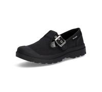 Palladium Womens Pampa Washed Mary Jane, Black, 5 UK