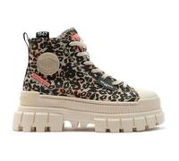 Palladium Women's Revolt Hi Wild Sneaker, Sand, 7 UK