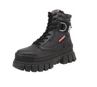 PALLADIUM Women's Revolt Sport Ranger Sneaker, Black/Black, 4 UK