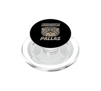 Pallas Cat Manul Cat Unimpressed Cat Humor PopSockets PopGrip for MagSafe