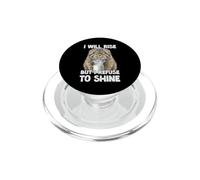 Pallas Cat Manul Coffee Motif | Grumpy Wildcat With Humor PopSockets PopGrip for MagSafe