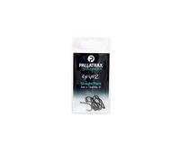 Pallatrax GRIPZ Straight Point - Barbless Cutting-Point Carp Fishing Hooks, No-Snag Safety Design (Size 4 - Straight Point)