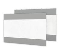 Pallet contains 14 units Outsunny 3x2m Side Panels with Large Window, for 3(m) Long Pergola, Grey