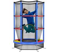 Pallet contains 29 units HOMCOM Kids Trampoline Mini Bouncer w/ Enclosure Net for 3-6 Years