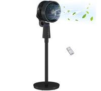 Pallet contains 31 units HOMCOM Pedestal Fan, Air Circulation Fan with Oscillating, Tilt, Black