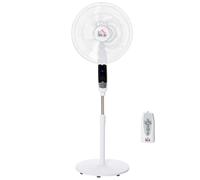 Pallet contains 36 units HOMCOM 54 Inch Pedestal Fan Height Adjustable 7.5h 85 Oscillation LED Panel