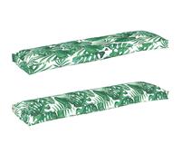 Pallet Cushion Set 2 pcs Oxford fabric Outdoor Cushion Garden Seating vidaXL