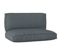 Pallet Cushion Set 2 pcs Oxford Fabric Outdoor Seating Garden Lounger vidaXL