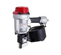 Pallet Making Coil Nailer CN55 CN70 CN80 for Siding Board Wood Working Furniture Sheating Tool Air Pneumatic Roll Nail Gun Strong Penetration(CN55)
