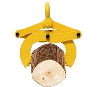 Pallet Puller Clamp Heavy Duty Steel Single Scissor for Pulling Pallets Bigger Jaw Opening Pallet Grabber Lifting Clamps （Gelb-2T）