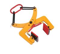 Pallet Puller Clamp Stone Carrying Pliers Lifter Sling Ring Stone Clamp 280kg Jaw Opening 6-24cm