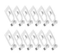 Pallet Rack Safety Clips Carbon Steel Galvanized 12pcs