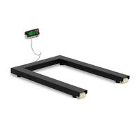 Pallet Scale 3000 kg / 1 kg 127 x 84 cm External LCD - Pallet Scales by Steinberg Systems Black