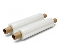 Pallet Stretch Wrap Roll | Water & Moisture Proof |Heavy Duty Plastic Luggage Shrink Wrap & Strong Industrial Cling Film for Removals & Warehouse Packaging (Clear (400mm x 200m), 2 Rolls)