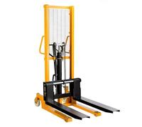 Pallet truck Manual Hydraulic Stacker 1500kg with 115cm Fork Adjustable Width for Warehouse for warehouse industrial
