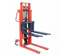 Pallet truck Manual Hydraulic Stacker 2T 90cm Fork Knob Valve for High Shelf Logistics for warehouse industrial
