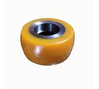 Pallet Truck Nylon Rollerswith Bearings, Pallet Jack PU Wheels 20mm Bore Polyurethane Load Drum Rollers Multiple Sizes(70x40x47 15)