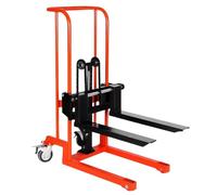 Pallet truck Universal Wheel Hydraulic Stacker with 90cm Fork Lift for Pallet Loading Unloading for warehouse industrial