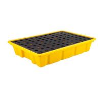 Pallets Anti-Leakage Platform, Spill Platform, Stackable Modular Spill Containment Tray Platform, Anti-Skid Leak Proof Polyethylene Pallet, Can Stack Oil Drums Paint Bucket Pallets