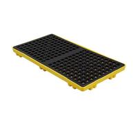 Pallets Garage Wall Racks Industrial Modular Spill Platform Containment Pallet Warehouses Factory，Modular Spill Containment Platform with Efficient Drainage | Industrial Spill Management Sol