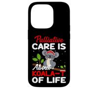 Palliative Care Is About Koala-T of Life - Funny Koala Bear Case for iPhone 14 Pro