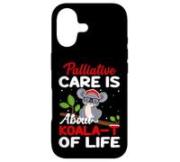Palliative Care Is About Koala-T of Life - Funny Koala Bear Case for iPhone 17